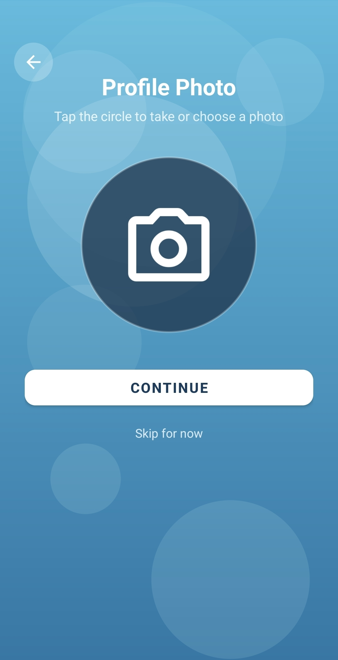Add a profile photo