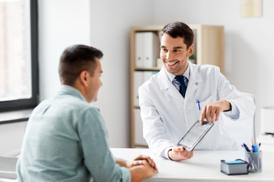 Doctor and patient using Docsnap